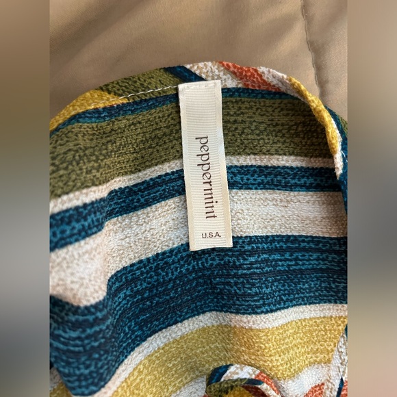 Peppermint Sleeveless Cross Back Jumper - Sz L - Picture 5 of 5